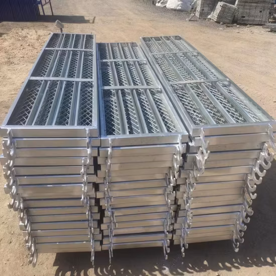 Planche d'acier d'échafaudage en acier de matériaux de construction bon marché de promotion pour la construction